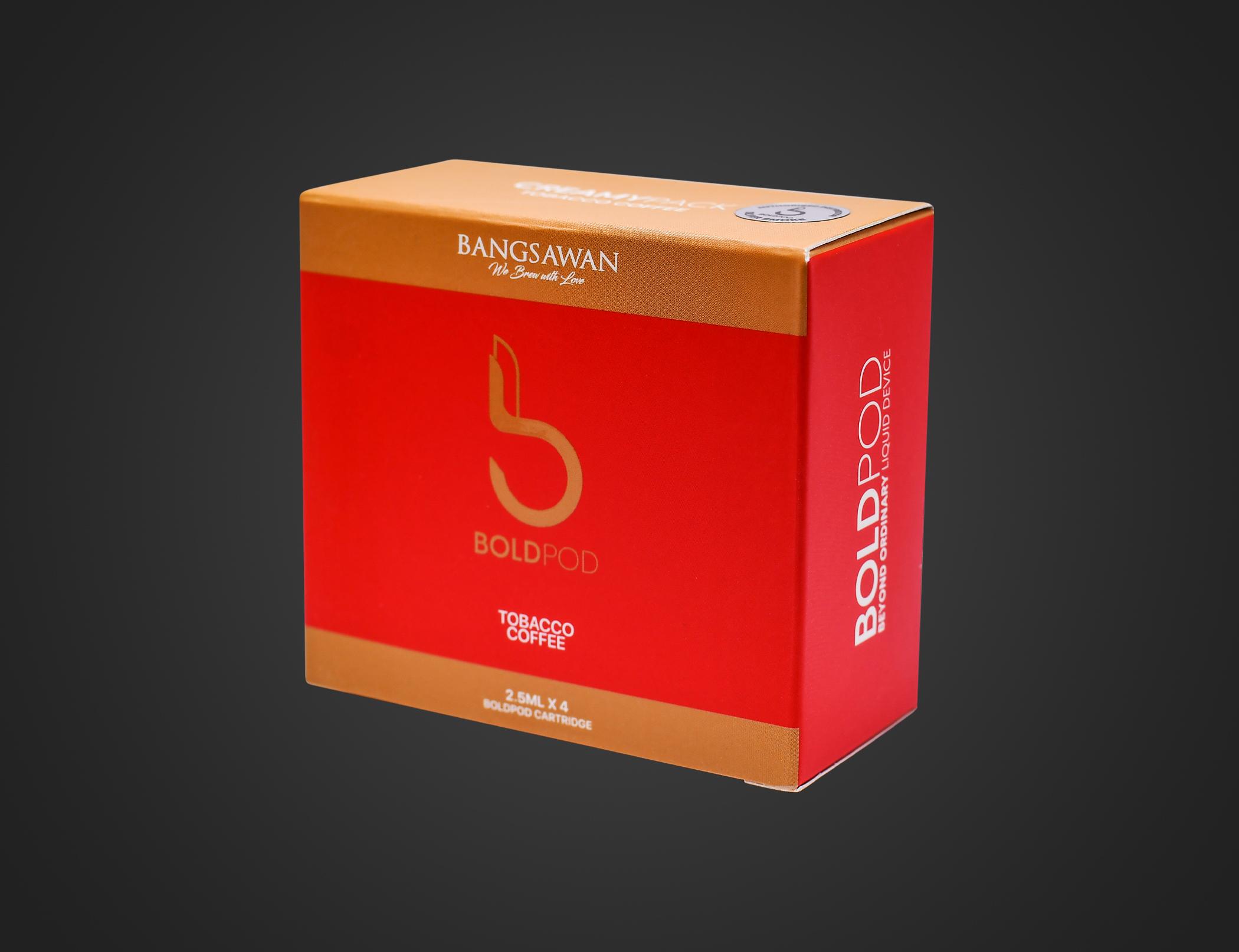 BOLD CARTRIDGE TOBACCO COFFEE