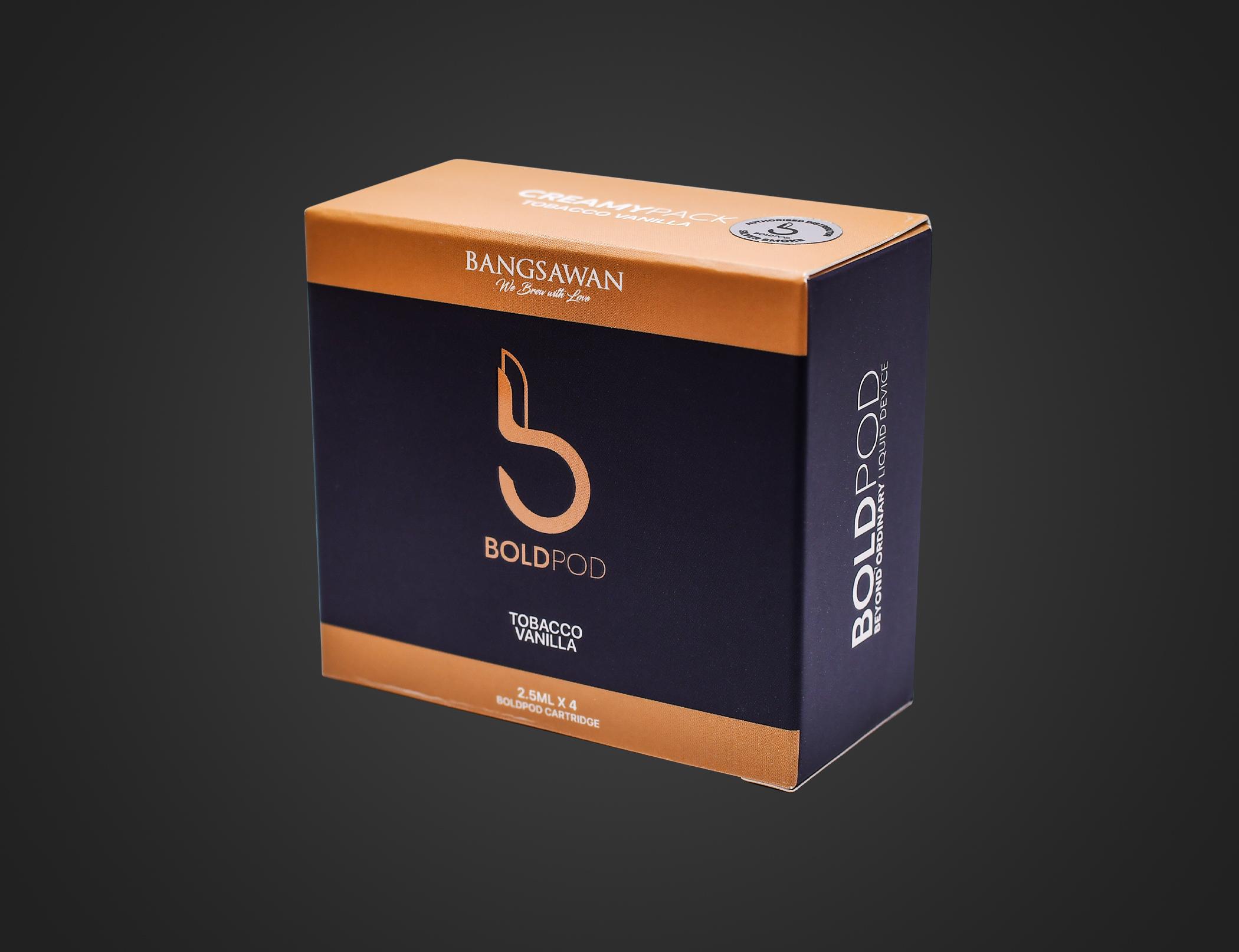 BOLD CARTRIDGE TOBACCO VANILLA